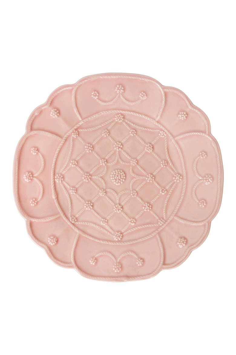Jardins du Monde Set of 4 Dessert/Salad Plates, Alternate, color, BLUSH
