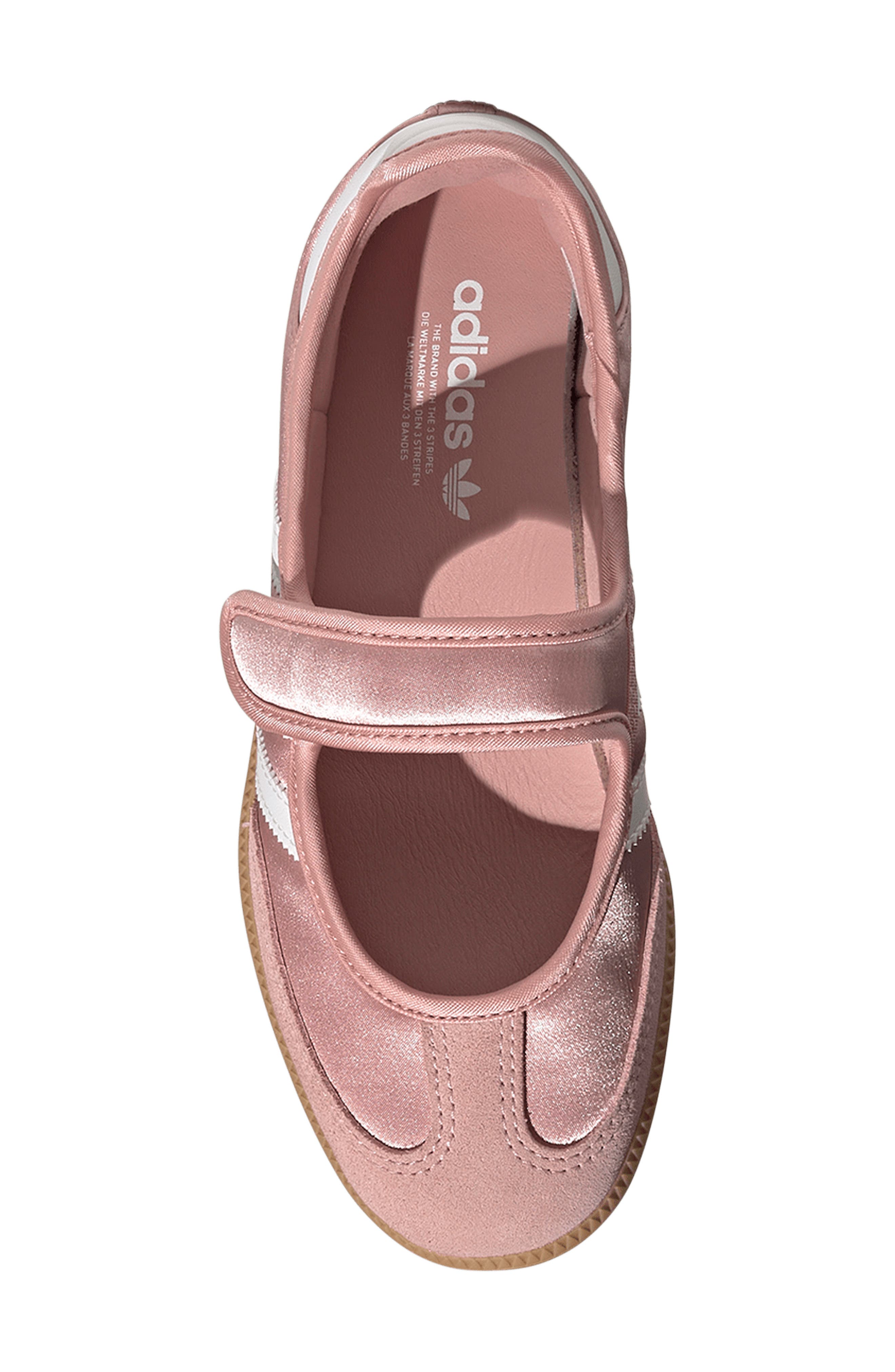 adidas Kids' Samba Jane Sneaker, Alternate, color, Mauve/ White/ Gum