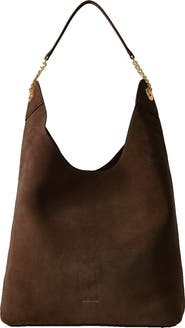 Veronica Beard Jour Suede Hobo Bag