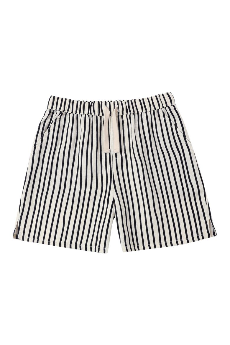 Perry Stripe Shorts, Main, color, NATURAL