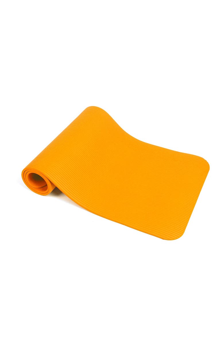 MIND READER All Purpose Extra Thick Yoga Mat & Carrying Strap, Main, color,