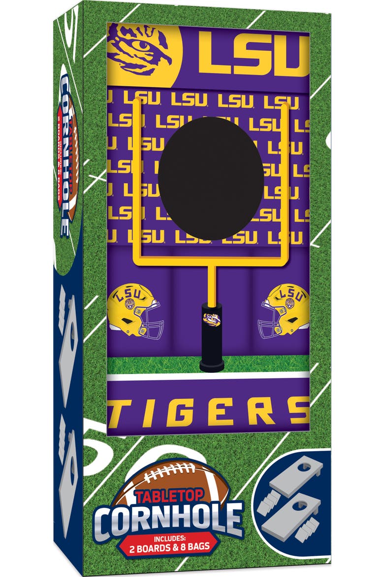 LSU Tigers NCAA Tabletop Cornhole, Main, color, Multicolor