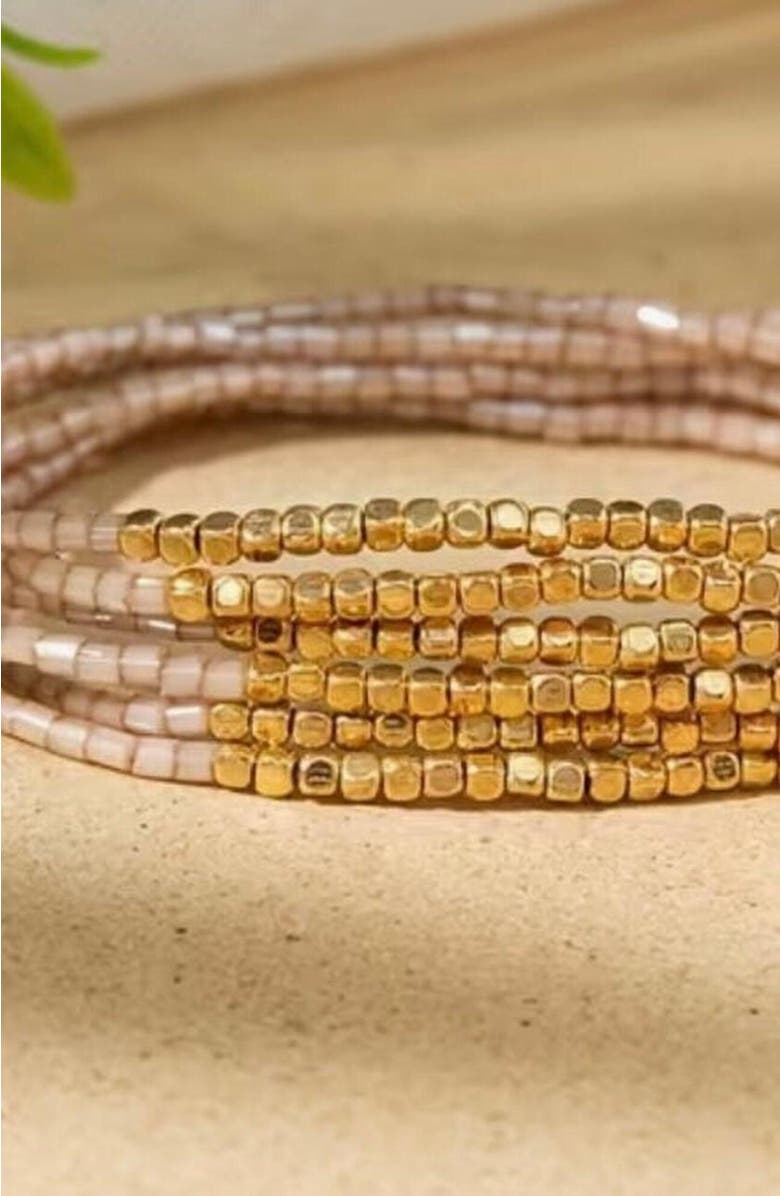 Erin McDermott Jewelry Sand and Sky Bracelets, Alternate, color, Pink