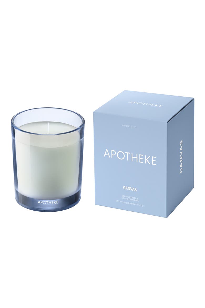 Canvas Petite Scented Candle, Main, color, NO COLOR