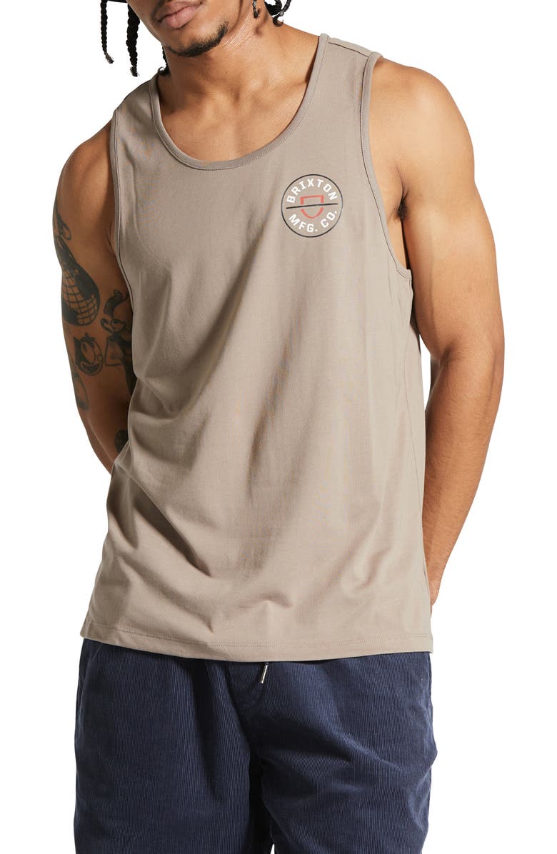 Brixton Crest Graphic Tank, Main, color, 