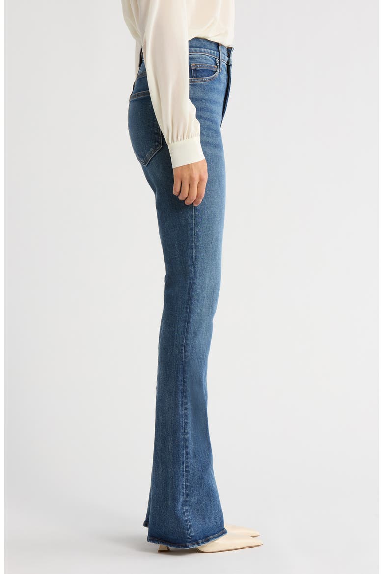 Beverly Flare Jeans, Alternate, color, REBEL BLUE