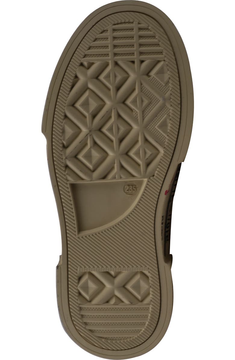 ZIGI Holland Happy Face Lug Sole High Top Sneaker, Alternate, color,