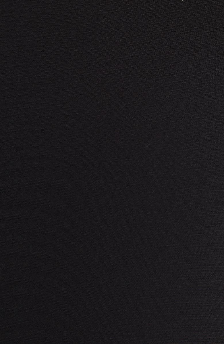 Valentino Embellished Wool & Silk Crepe Minidress, Alternate, color, 