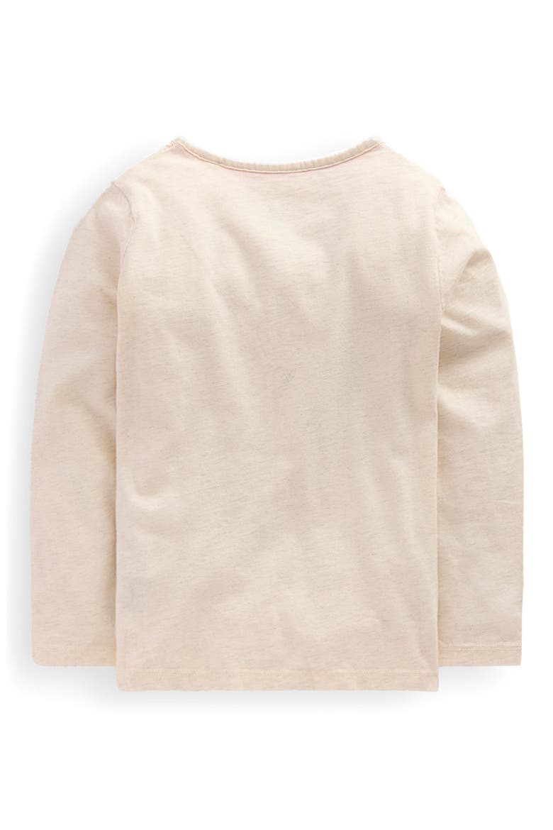 Kids' Skate Bouclé Long Sleeve Cotton Graphic T-Shirt, Alternate, color, OATMEAL MARL ROLLERSKATE