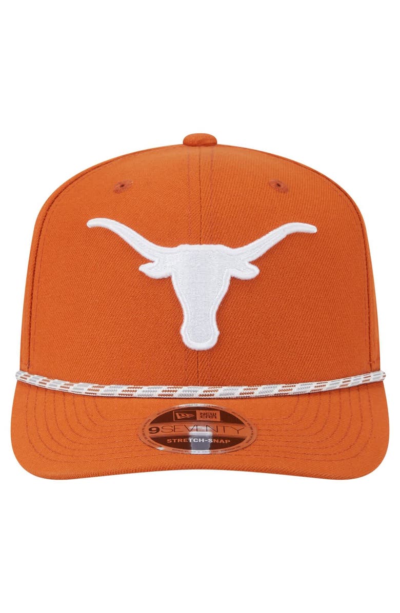 New Era Men's New Era Texas Orange Texas Longhorns Gameday Multi-Rope 9SEVENTY Stretch-Snap Hat, Alternate, color, Burnt Orange