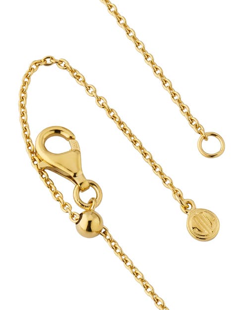 Jan Leslie Triple Station Heart 20" Necklace Set In Sterling Silver With 18k Gold Overlay In Blue