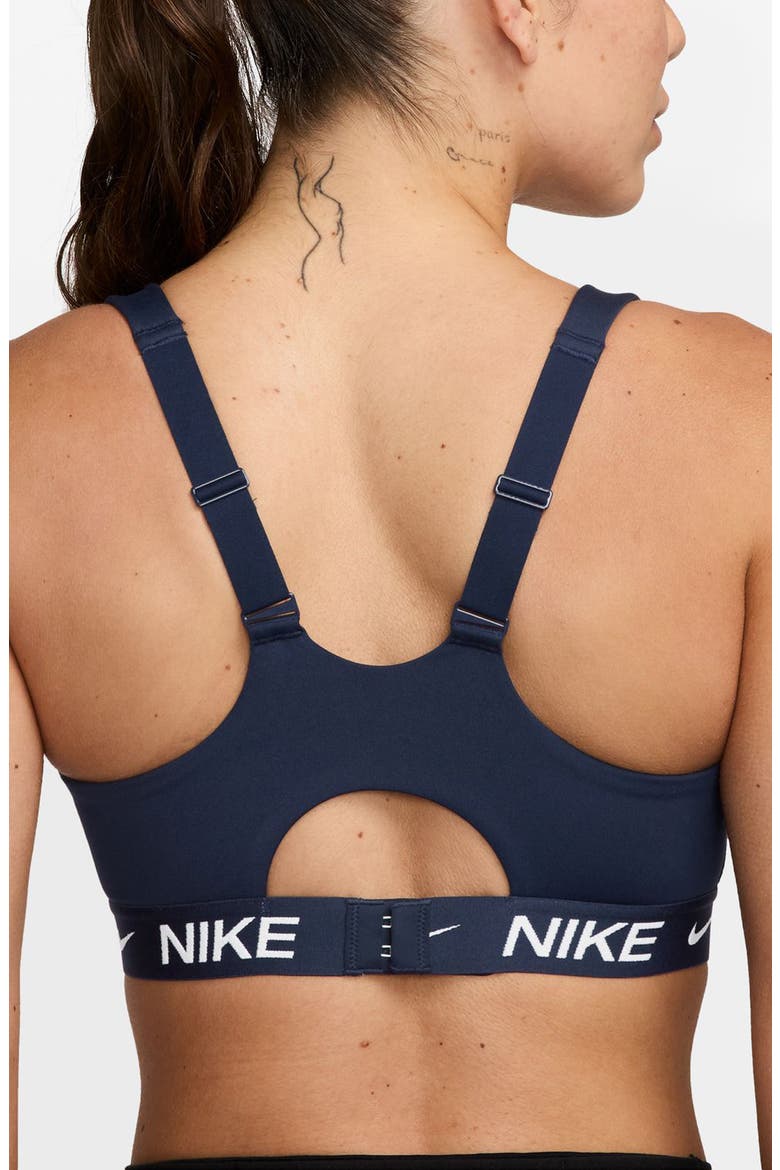 Indy Dri-FIT High Support Sports Bra, Alternate, color, MNNAVY