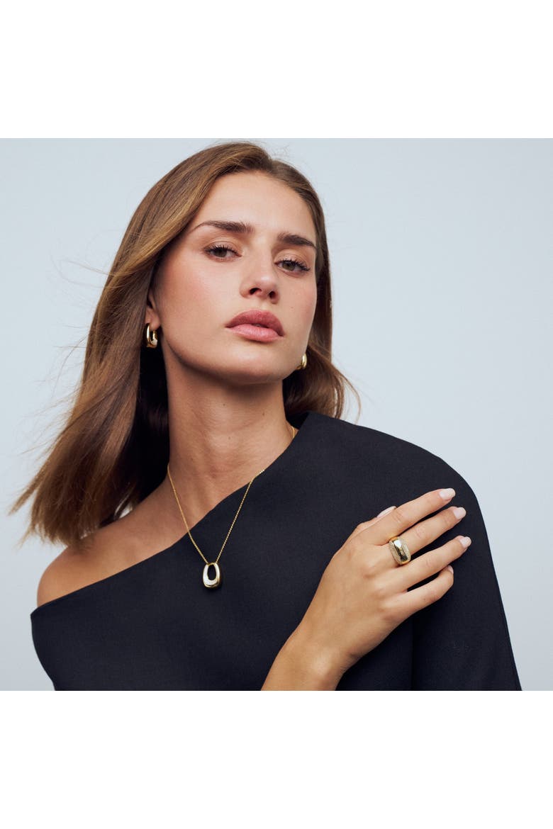 Earrings Borsa, Alternate, color, 18K Gold Plated