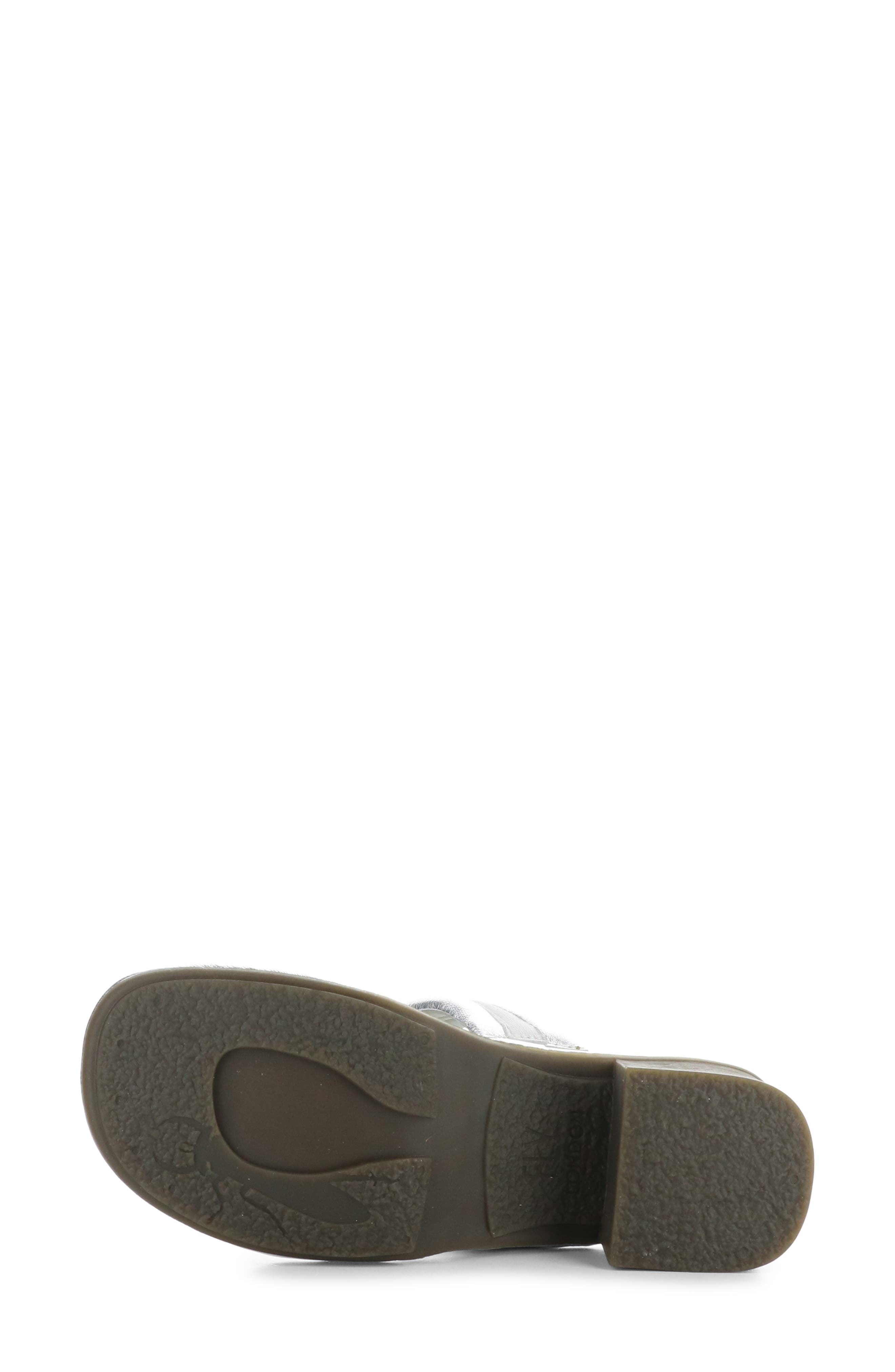 Eity Block Heel Sandal, Alternate, color, SILVER/ WHITE