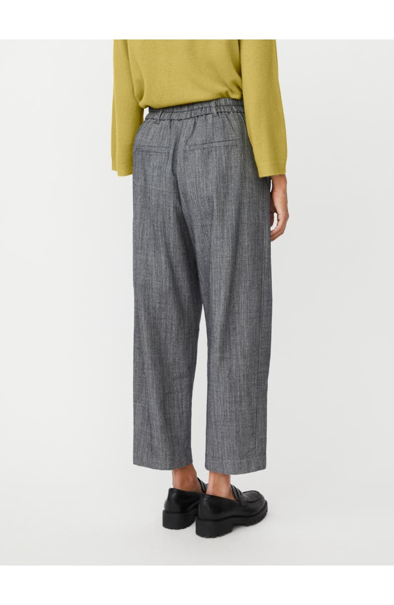 Masai Copenhagen Punna Cropped Button Fastening Pants, Alternate, color, Dark Denim