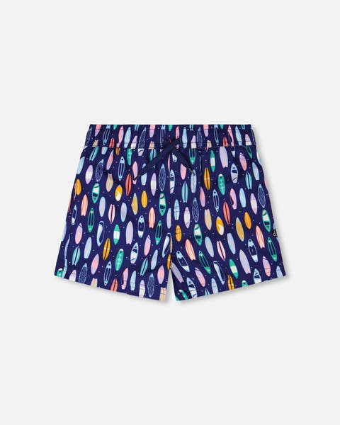 Mid Thigh Surfboard Boardshorts (Toddler, Little Kid & Big Kid)