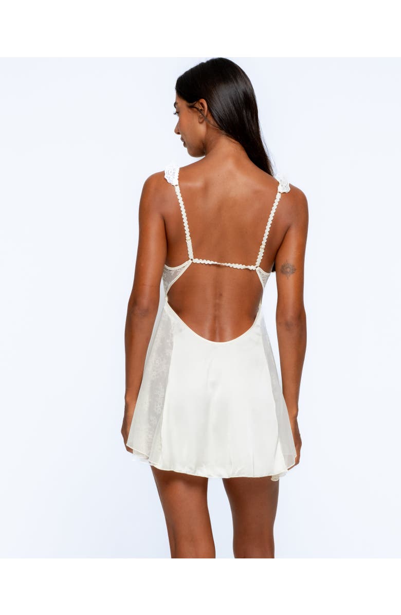 One Empire Harlow Babydoll, Alternate, color, White
