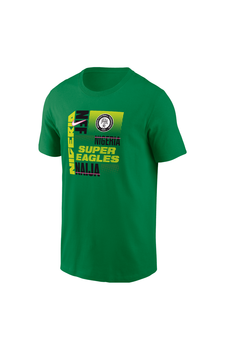 Nike Men's Nike Green Nigeria National Team 2026 Core T-Shirt, Main, color, Green