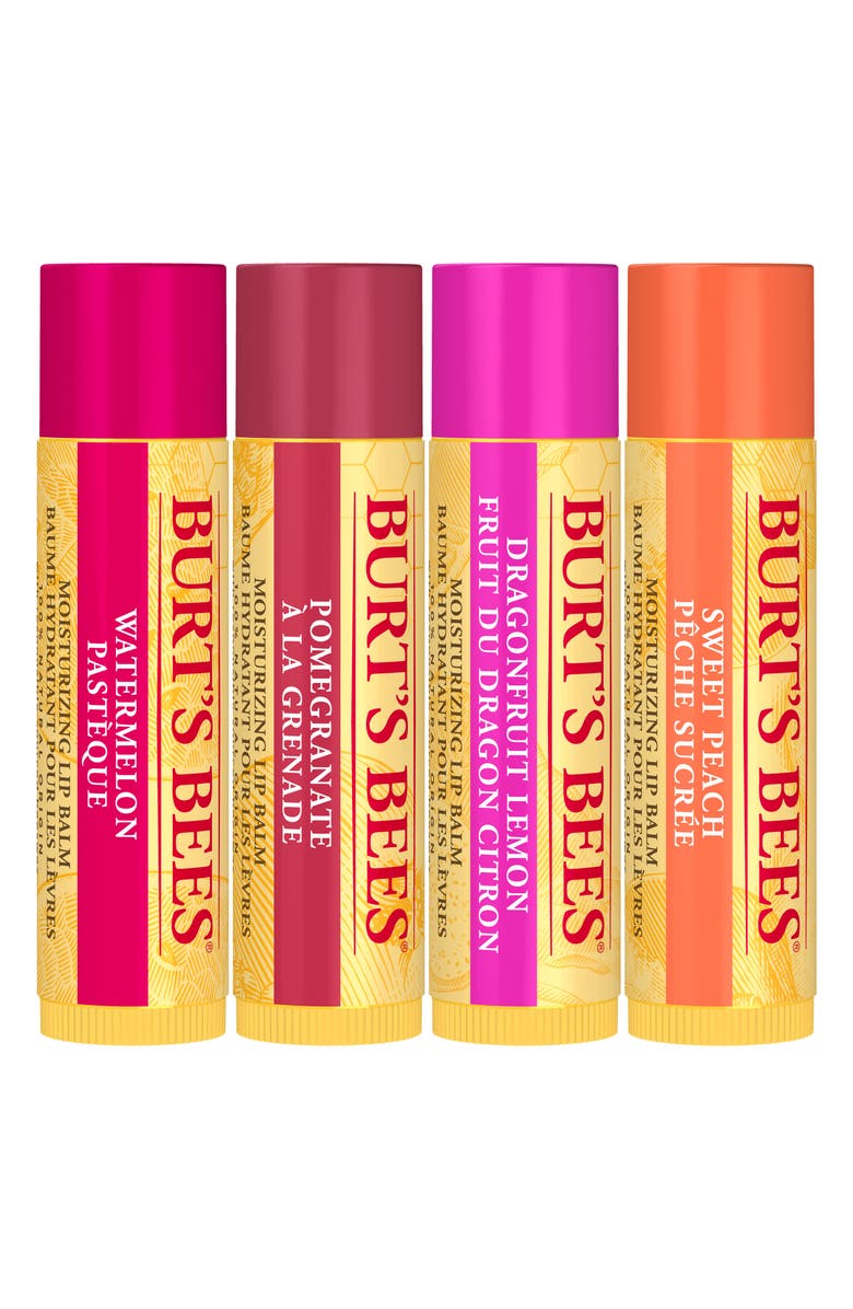 Burt's Bees Beeswax Bounty Moisturizing Lip Balm Gift Set, Alternate, color,