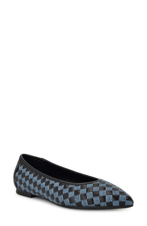 NINE WEST NINE WEST LARGO POINTED TOE FLAT