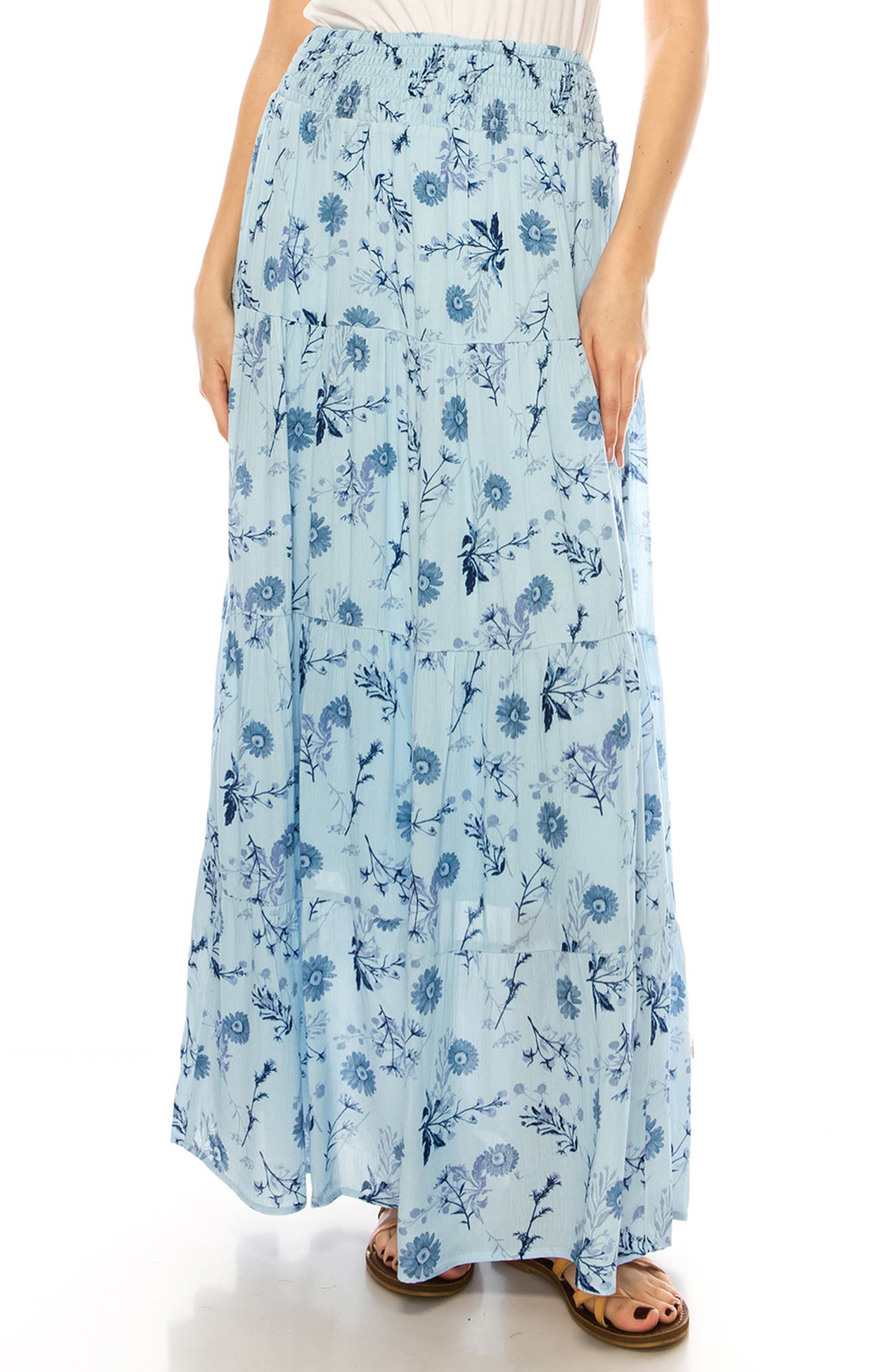 Floral Maxi Skirt (Women) | Nordstrom