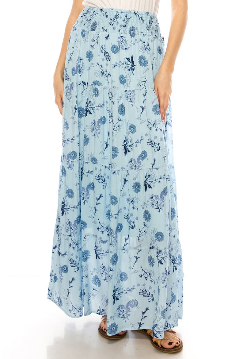 Floral Maxi Skirt (Women) | Nordstrom