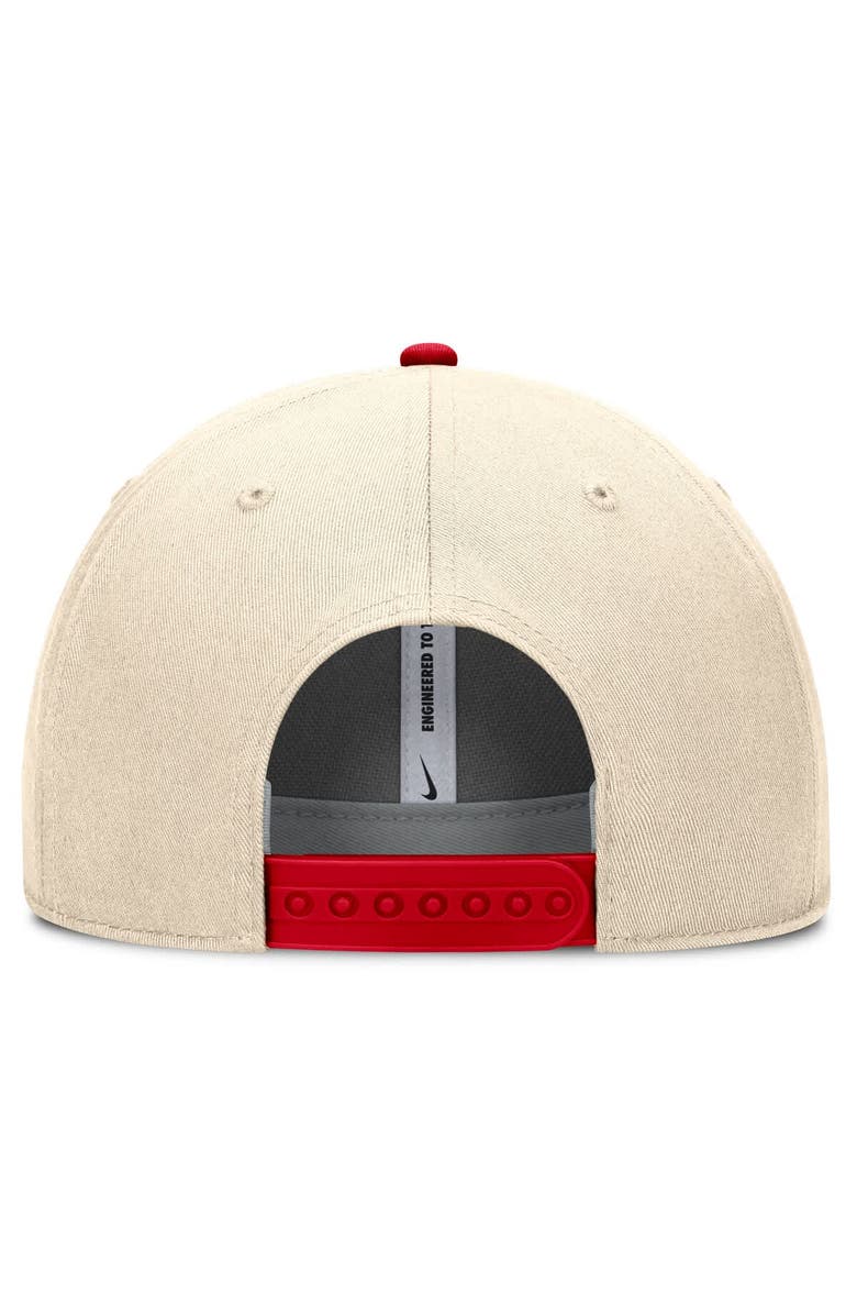 Nike Men's Nike Natural Georgia Bulldogs Rise Legacy Adjustable Hat, Alternate, color, 