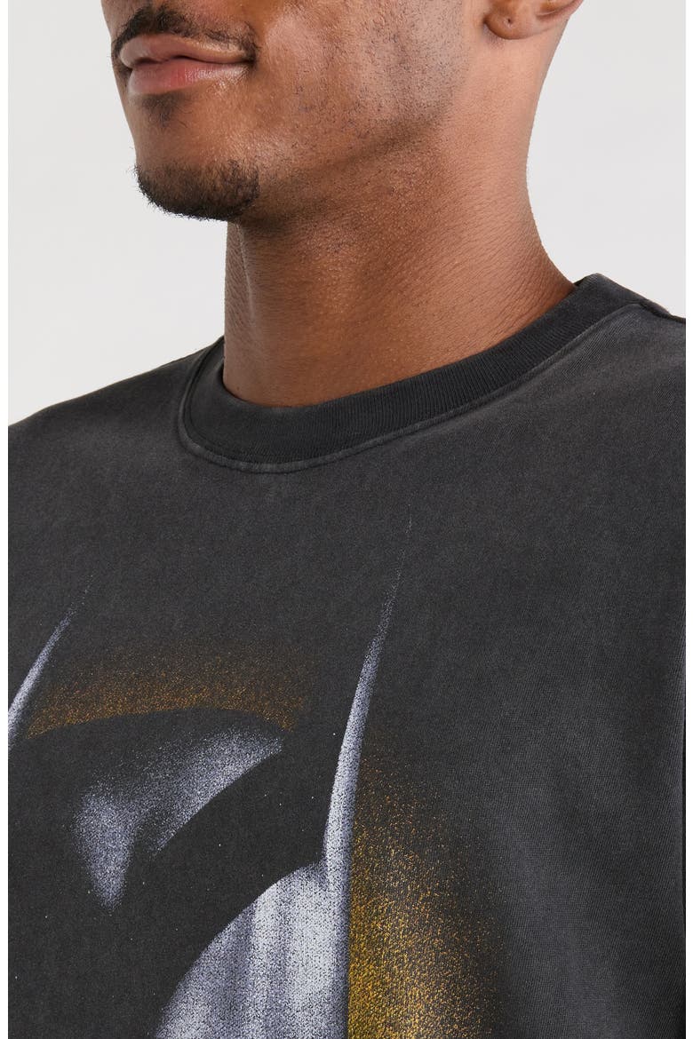 I'm Batman Begins in the Night Graphic T-Shirt, Alternate, color, BLACK WASH