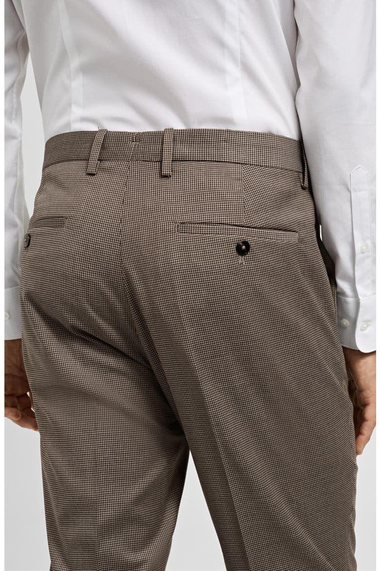 Herringbone Super Slim Fit Pants, Alternate, color, BEIGE