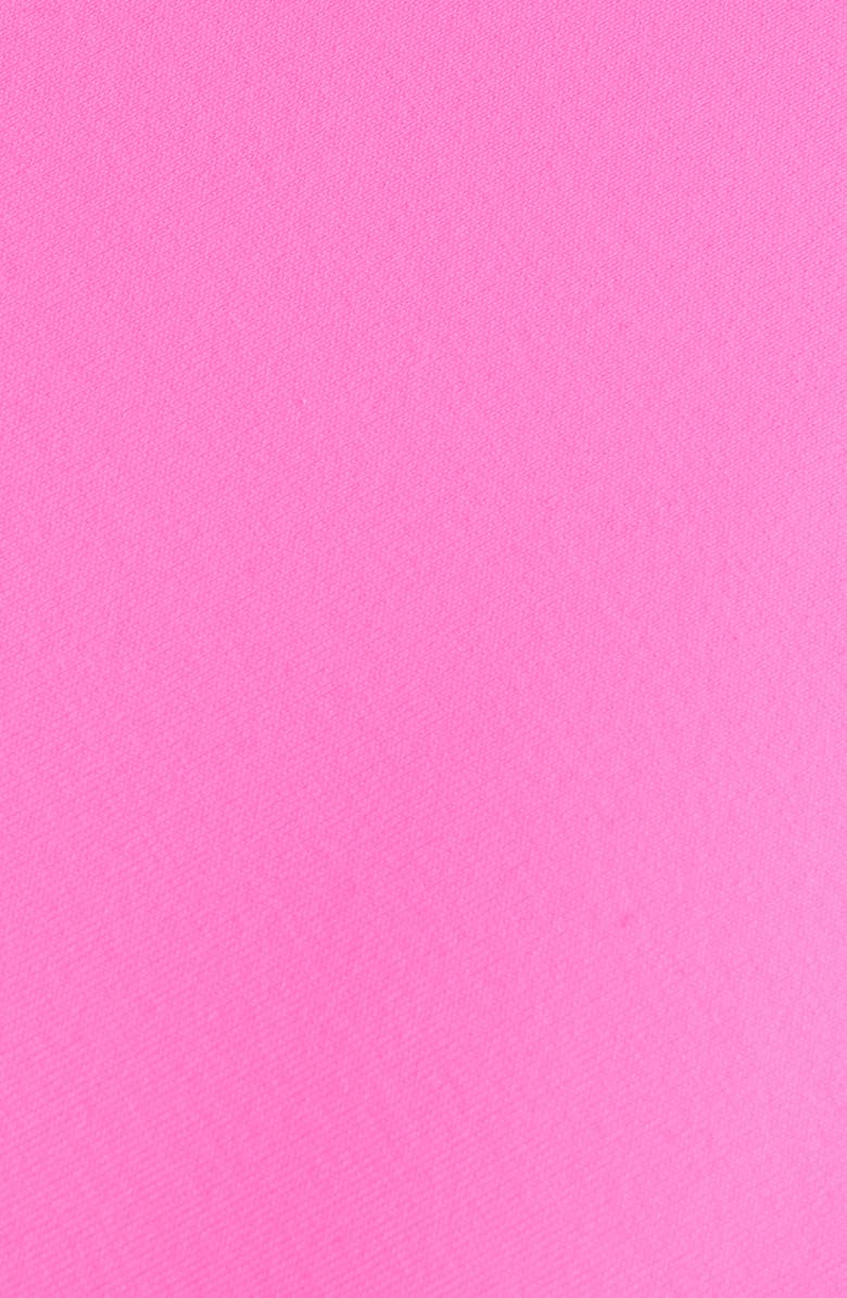 Balenciaga Tucked-In Swimwear Dress, Alternate, color, Neo Pink