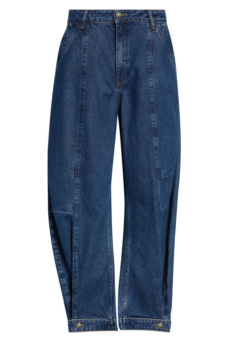 Agnes High Waist Boyfriend Jeans, Alternate, color, TIDE