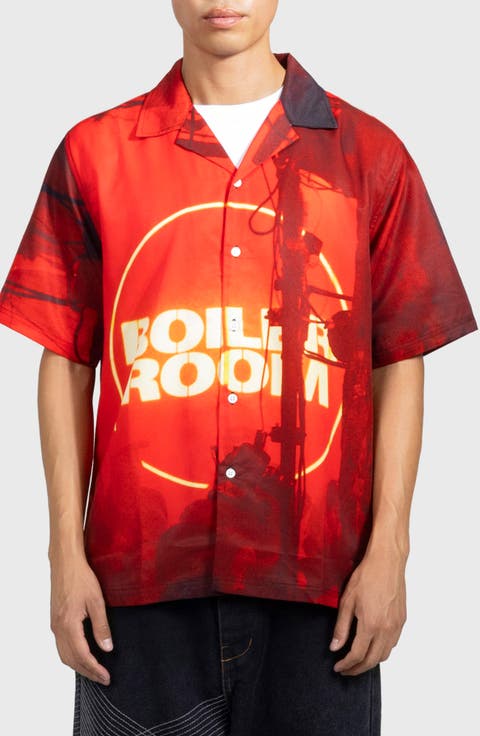 x Boiler Room Oversize Camp Shirt