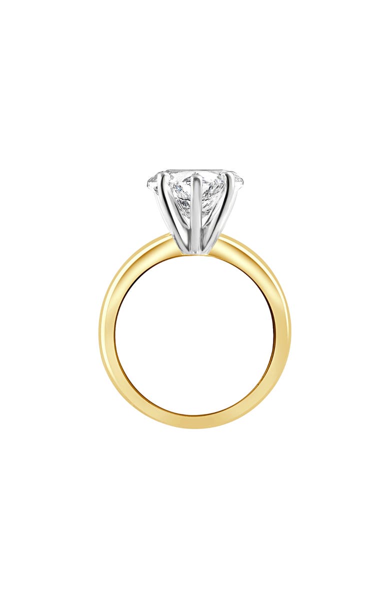 Bliss Diamond 3Ct 14k Gold Certified Lab Grown Heart Cut Diamond Engagement Ring, Alternate, color, 