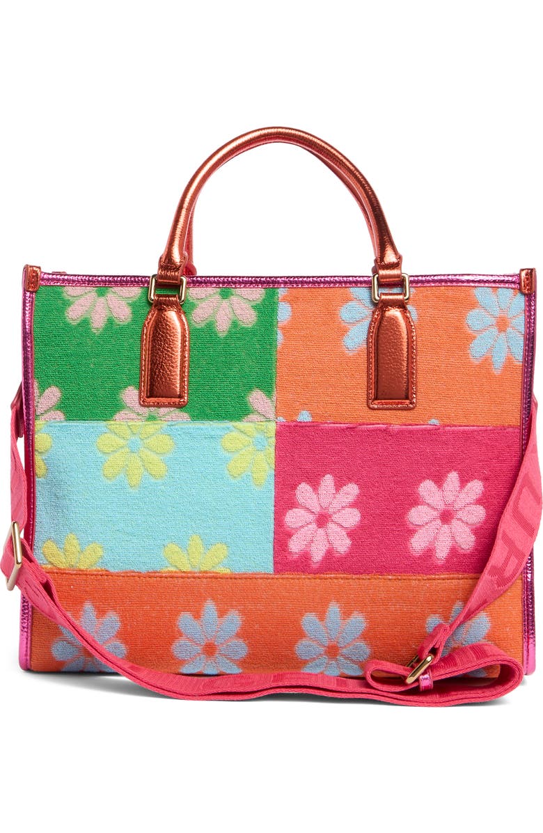 Kurt Geiger London Chiswick Floral Tote Bag, Alternate, color, Pink Multi
