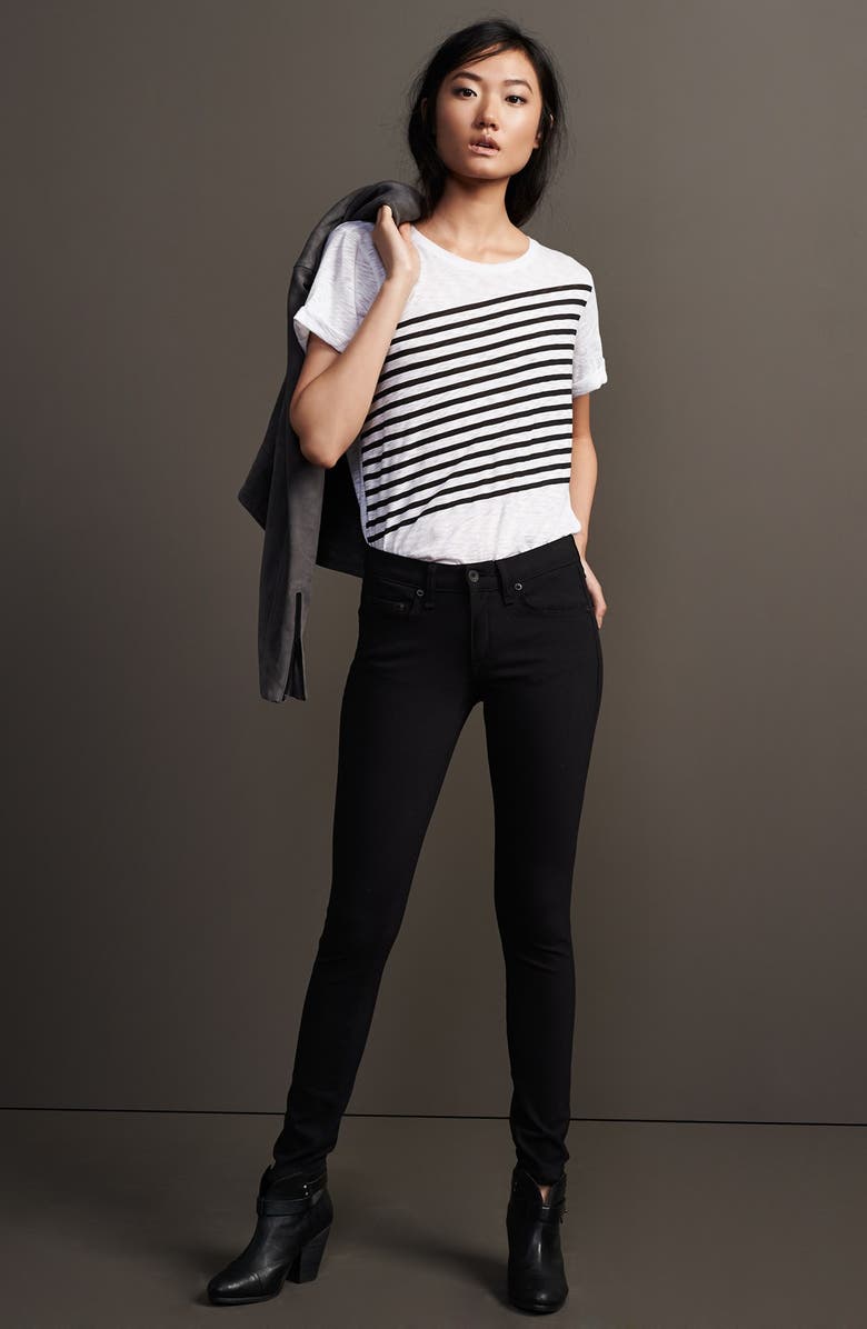 rag & bone/JEAN Skinny Jeans, Alternate, color, 