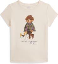 Polo Ralph Lauren Kids' Logo Graphic Cotton Jersey T-Shirt