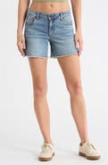 KUT from the Kloth Kity Frayed Denim Boyfriend Shorts