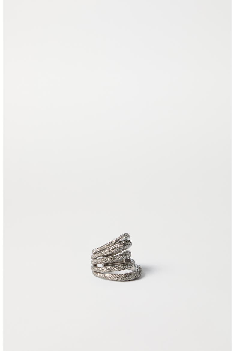 Sterling Silver ear cuff, Alternate, color, Silver