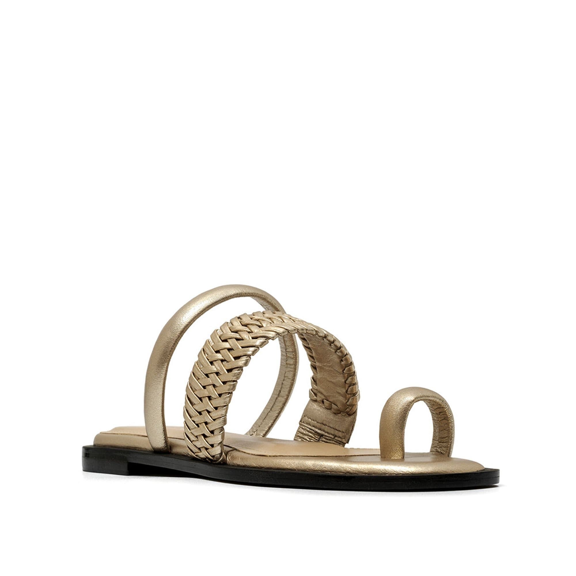 Allegra Sandals, Alternate, color, Gold