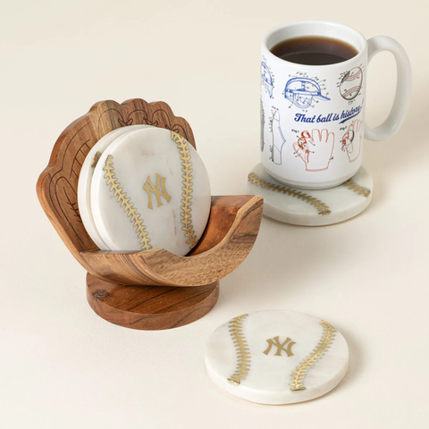 MLB Perfect Catch Coaster Set