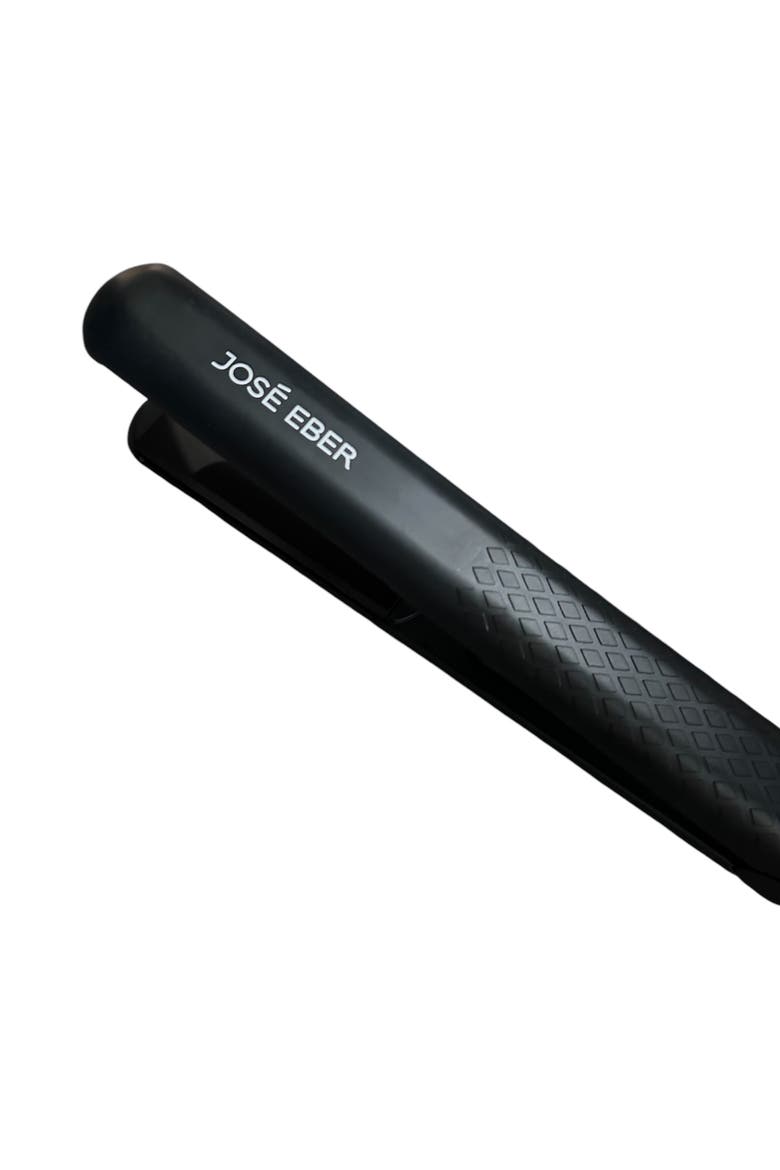100% Pure Ceramic Flat Iron Black, 1.25" Plates, Alternate, color, Black