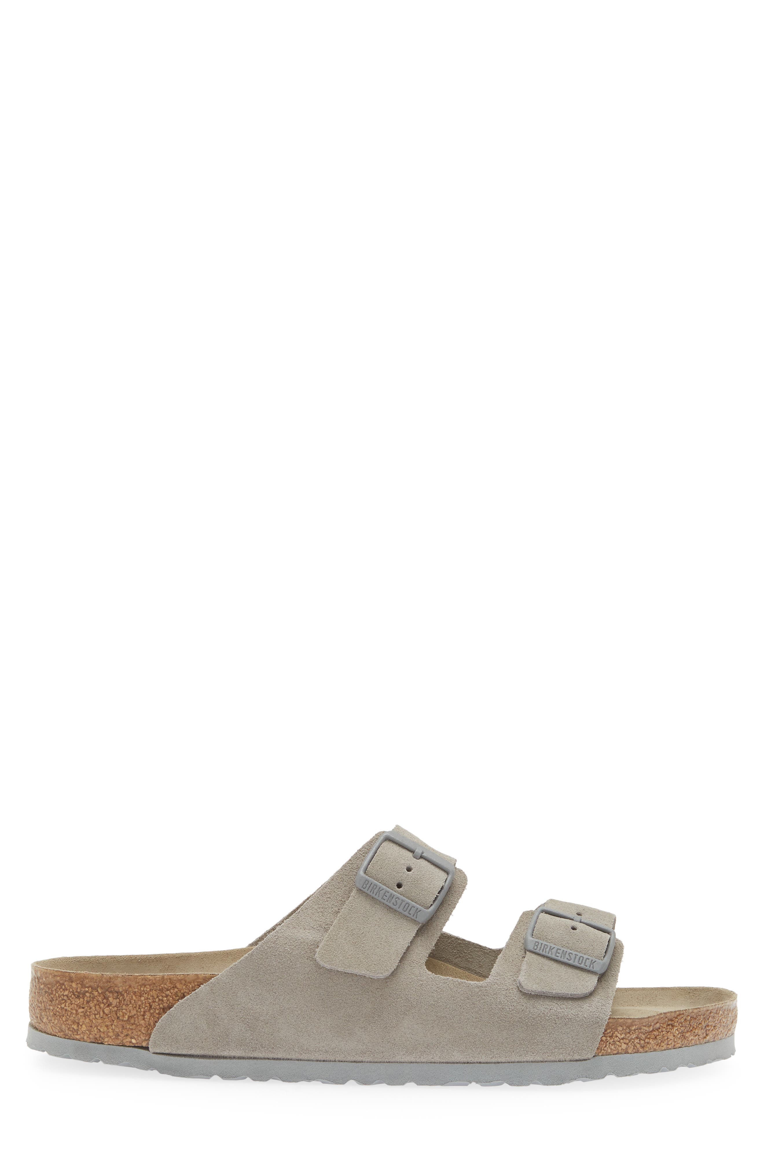 Arizona Soft Slide Sandal, Alternate, color, STONE COIN