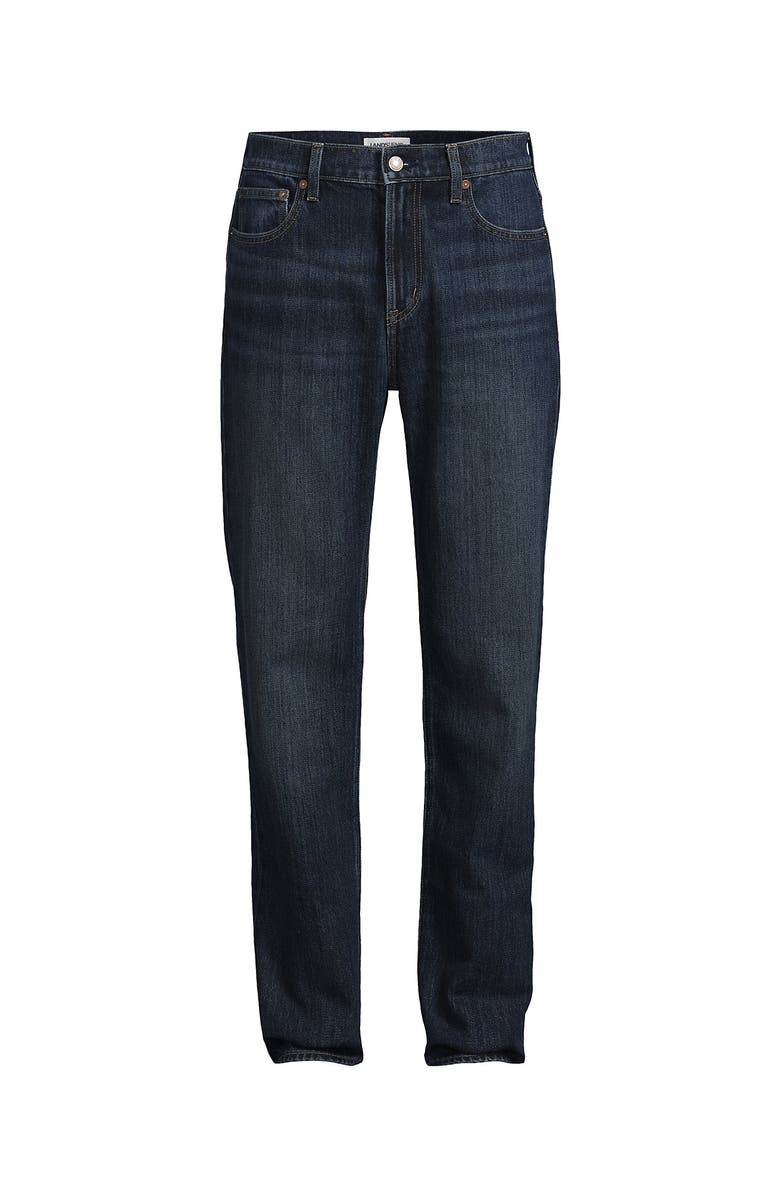 Lands' End Rigid Comfort Waist Classic Fit Jean, Alternate, color, Dark Pacific Wash