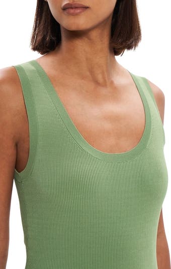 【24SS】Theory　Soft Lawn Scoop Tank DR ドレス 24SS】Theory Soft Lawn Scoop Tank DR ドレス（NEW LOOK