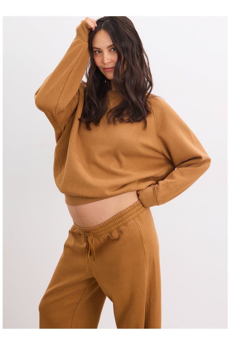 The Romy Pullover Classic Sweatshirt, Main, color, Rubber