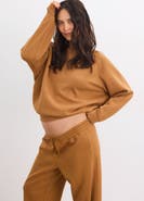 HATCH Collection The Romy Pullover Classic Sweatshirt