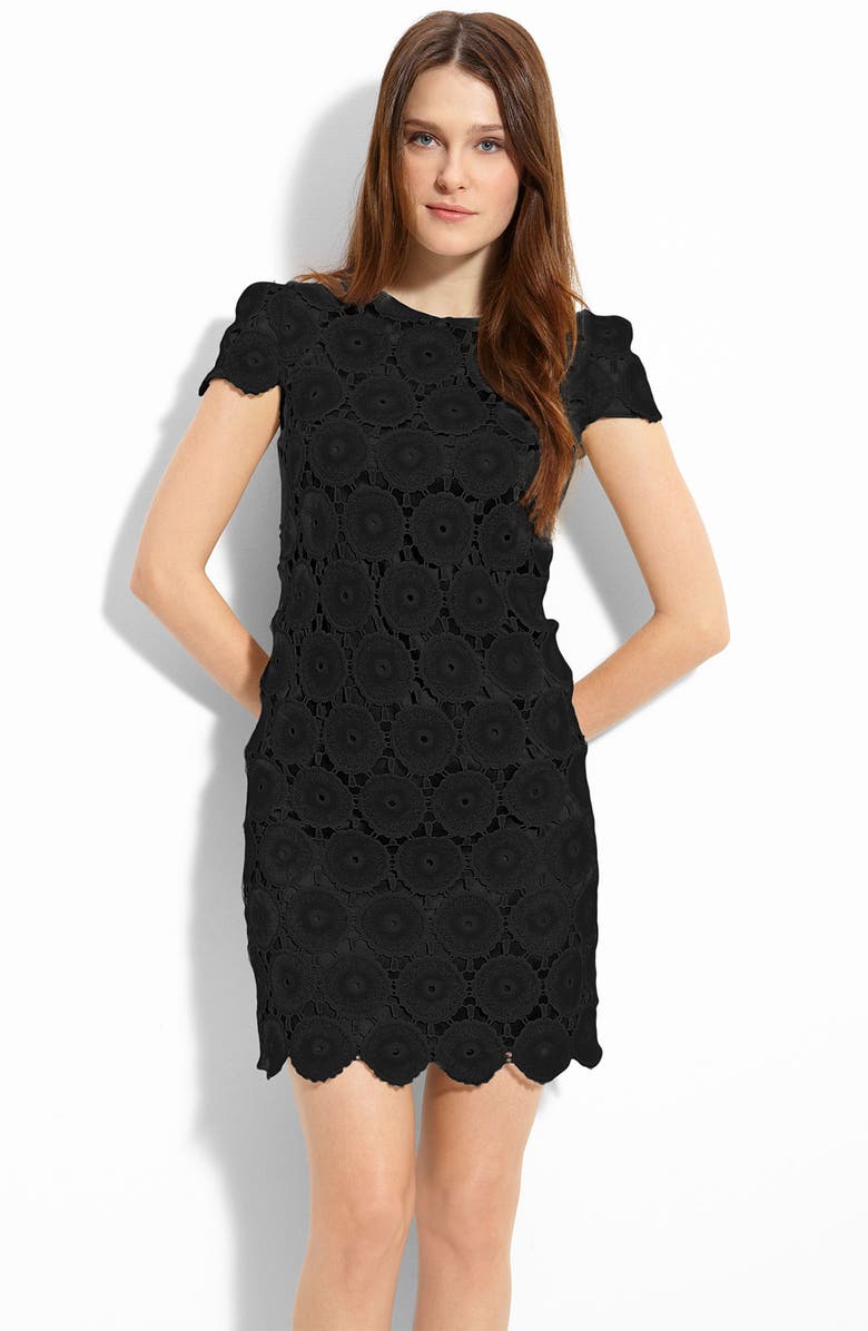Suzi Chin for Maggy Boutique Lace Shift Dress, Main, color,