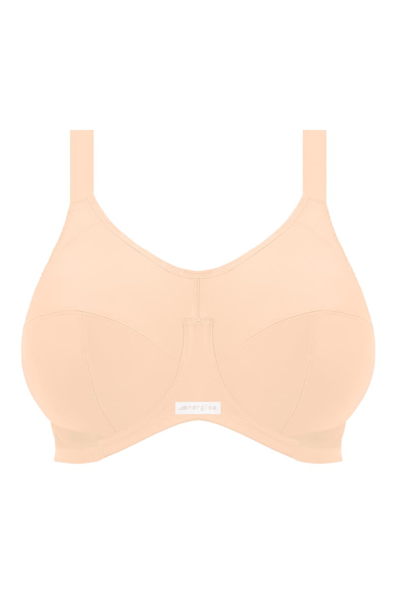 Energise Full Figure Sports Bra, Alternate, color, NUDE