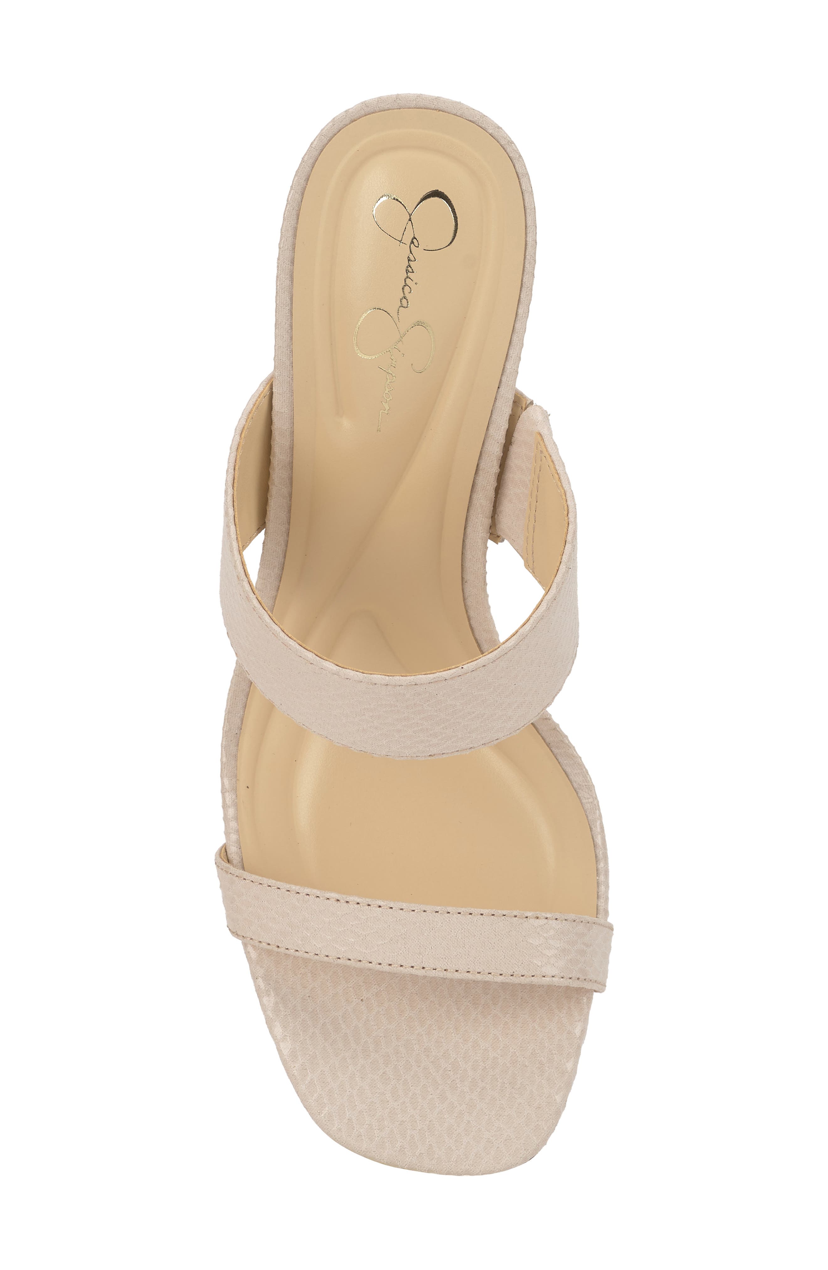 Jessica Simpson Orizell Slide Sandal, Alternate, color, Chalk 03