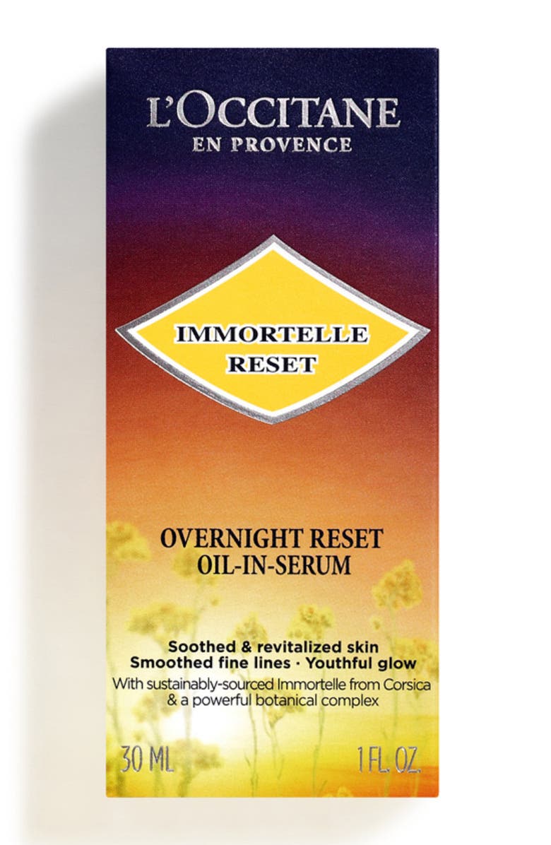 L'Occitane Immortelle Overnight Reset Oil-in-Serum, Alternate, color, Regular